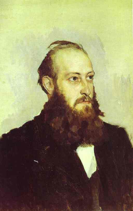 Portrait of Victor Goshkevich, the Founder of the Historic Aarchaeological Museum in Kherson - Viktor Vasnetsov