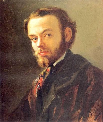 Portrait of Vincenzo Cabianca in bedroom