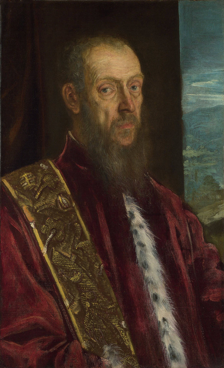 Portrait of Vincenzo Morosini - Tintoretto