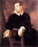 Portrait of Virginio Cesarini by Anthony van Dyck — male oil painting wall art, Baroque