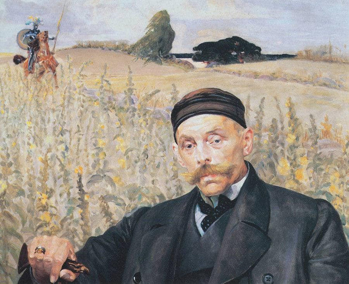 Portrait of Waclaw Karczewski by Jacek Malczewski — hand-painted portrait oil painting reproduction on canvas
