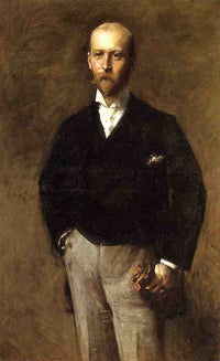 Portrait of William Charles Le Gendre by William Merritt Chase — hand-painted portrait oil painting reproduction on canvas