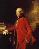Portrait of William Colyear, Viscount Milsington by Allan Ramsay — male oil painting wall art, Rococo