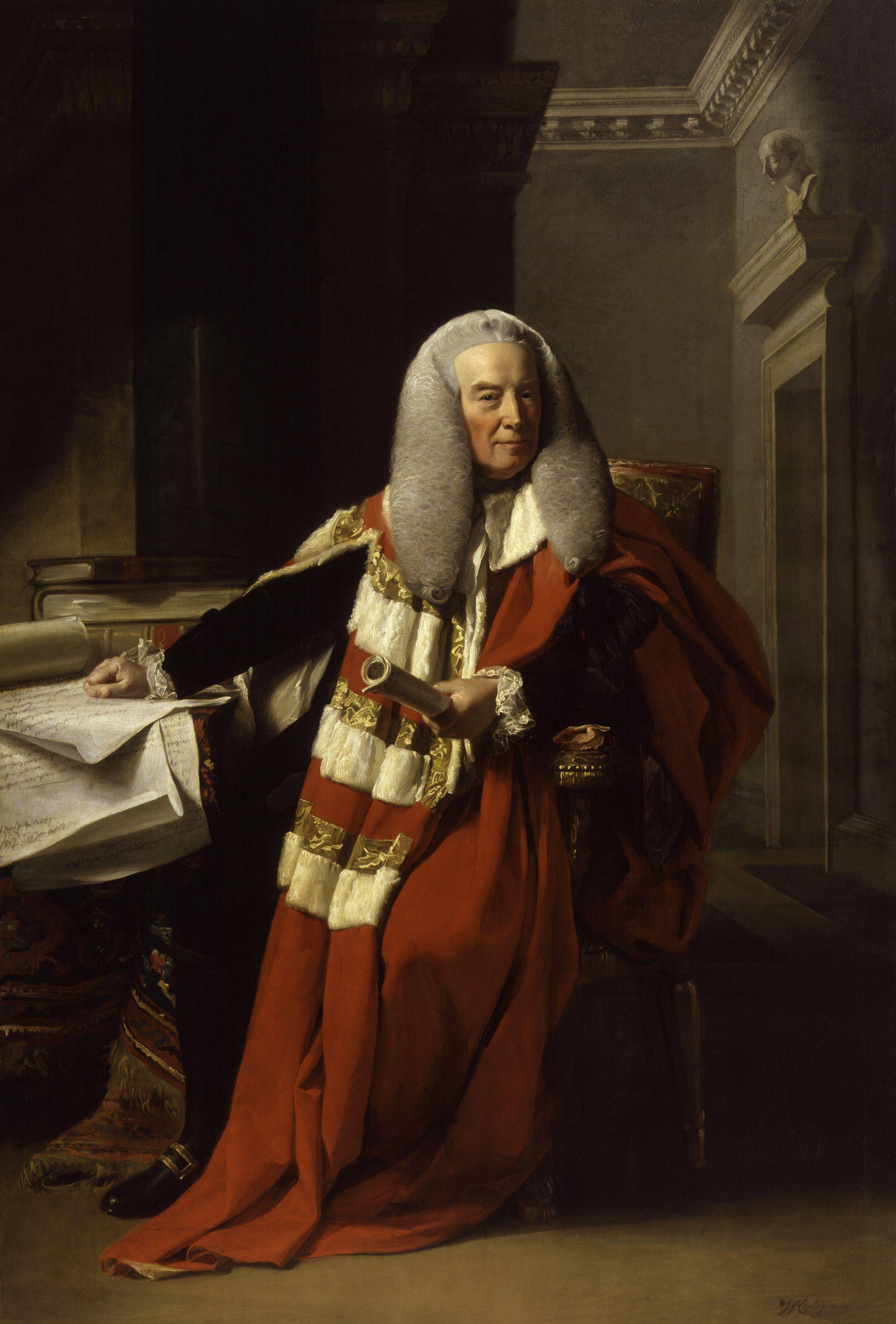 Portrait of William Murray - John Singleton Copley