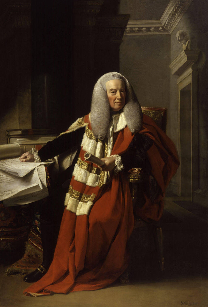 Portrait of William Murray by John Singleton Copley — hand-painted portrait oil painting reproduction on canvas