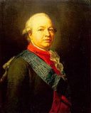Portrait of Yakov Alexandrovich Bruce by Pompeo Batoni — male oil painting wall art, Neoclassicism