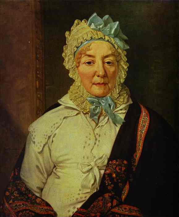 Portrait of Ye. A. Arkharova by Vladimir Borovikovsky — hand-painted portrait oil painting reproduction on canvas