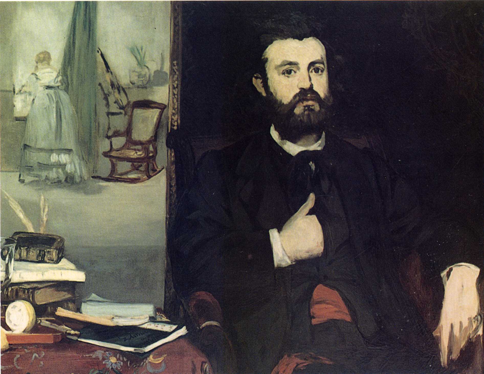 Portrait of Zacharie Astruc - Edouard Manet