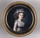 Portrait presumed of Princess Élisabeth of France by Marie-Gabrielle Capet — vintage oil painting wall art, Neoclassicism