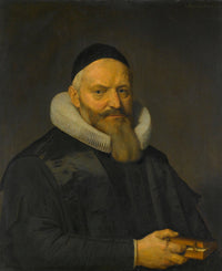 Portret Van Anthony De Wale by David Bailly — hand-painted portrait oil painting reproduction on canvas