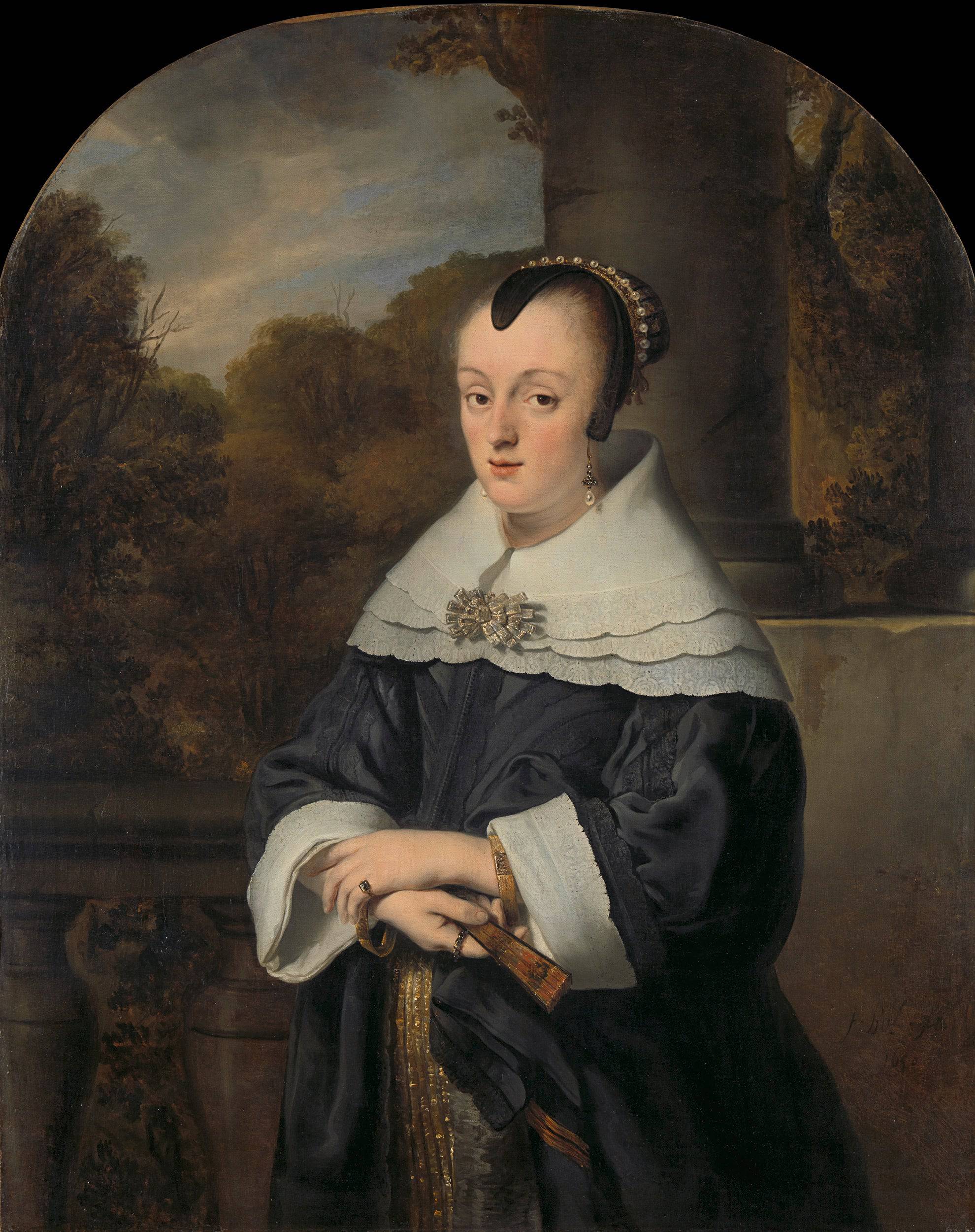 Portret Van Maria Rey - Ferdinand Bol