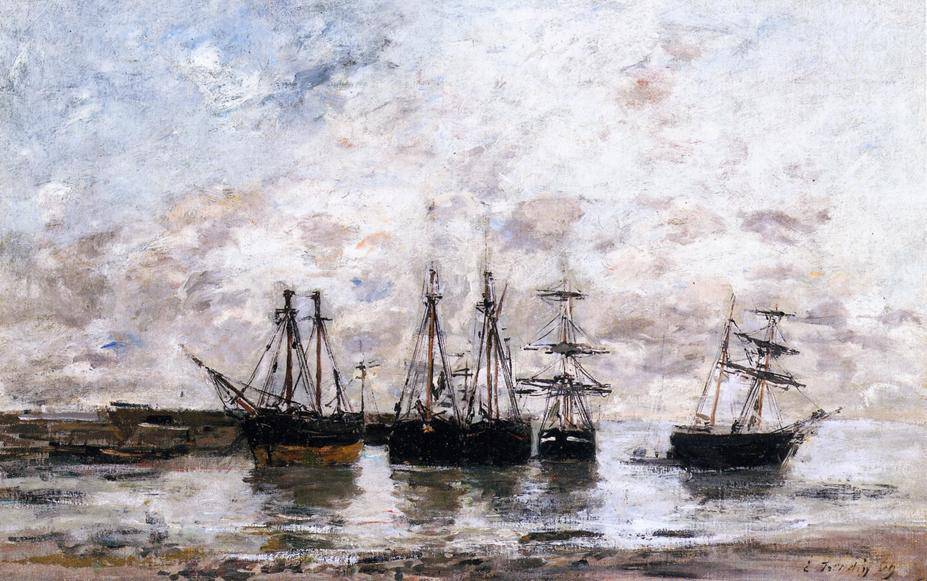 Portrieux - Eugene Boudin