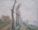 Pothius Quay at the Oie River by Gustave Loiseau — hand-painted botanical oil painting reproduction on canvas