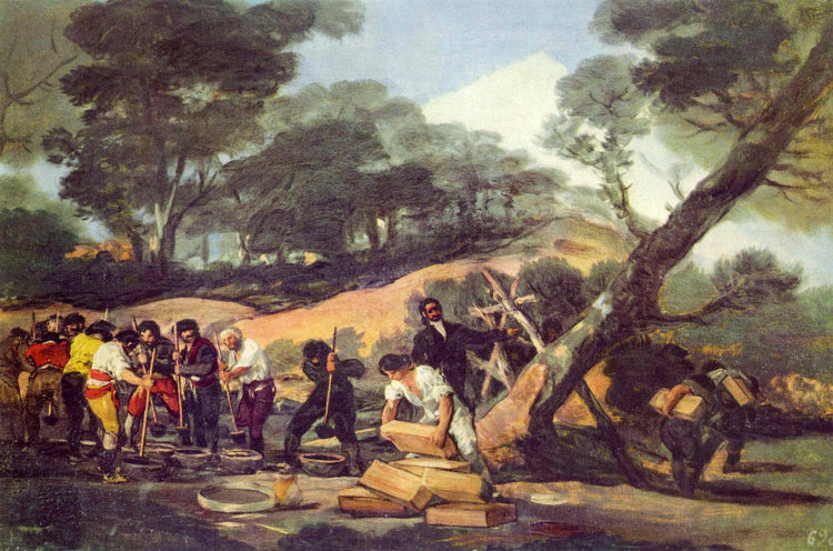 Powder Factory in the Sierra - Francisco Goya