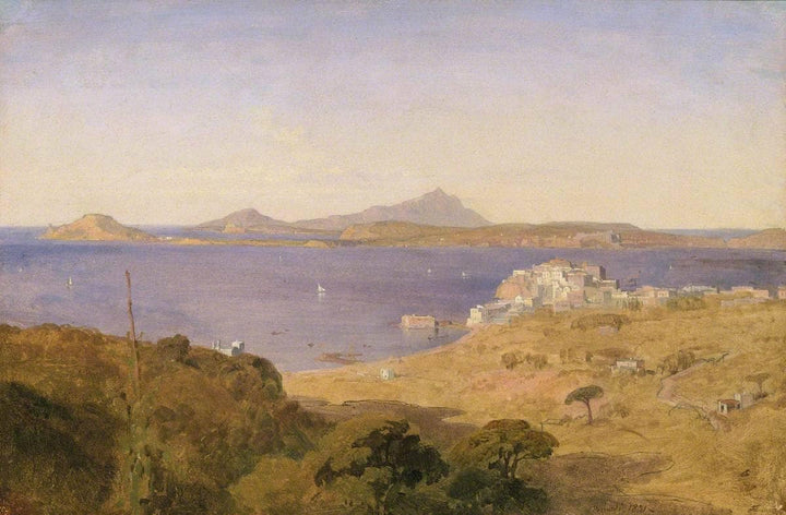 Pozzuoli by Penry Williams — hand-painted landscape oil painting reproduction on canvas