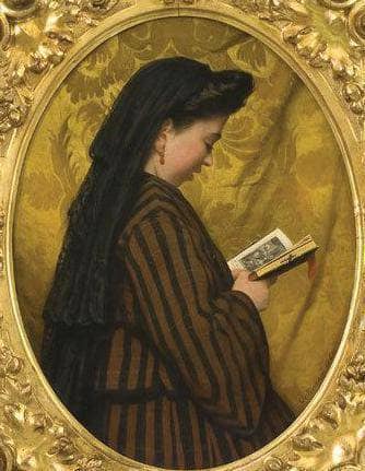 Prayer by Odoardo Borrani — oil painting reproduction