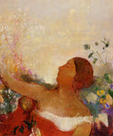 Predestined Child by Odilon Redon — hand-painted abstract oil painting reproduction on canvas