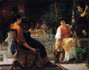 Preparations for the Festivities by Sir Lawrence Alma-Tadema — group oil painting wall art, Romanticism