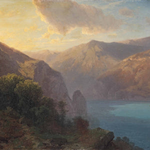 Près de Seelisberg: a view of Lac de Lucerne seen from the Seelisberg, Switzerland
