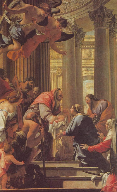 Presentation of Christ in the Temple in kitchen