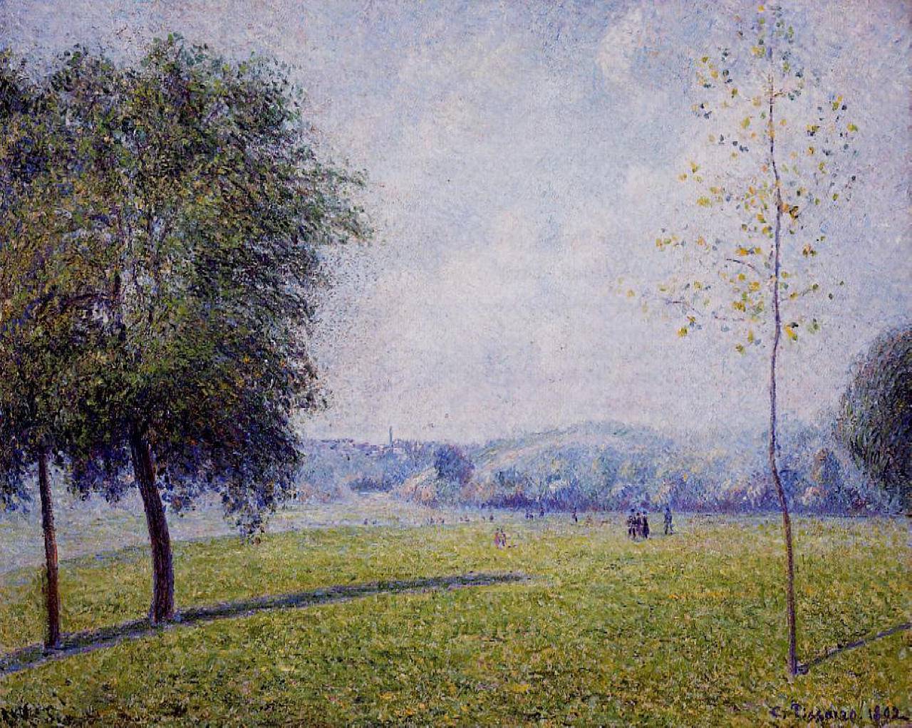 Primrose Hill, Regent's Park - Camille Pissarro