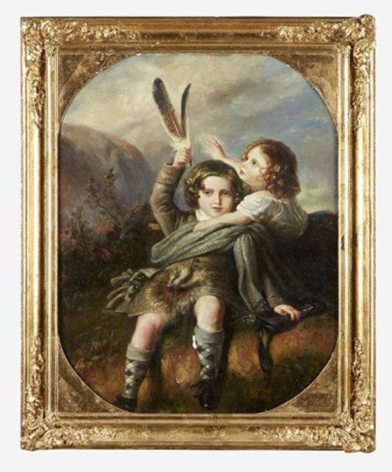 Prince Alfred (future Duke of Saxe-Coburg and Gotha by Franz Xaver Winterhalter, hand-painted portrait oil painting reproduction on canvas