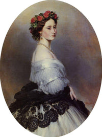Princes Alice of England by Franz Xaver Winterhalter — hand-painted portrait oil painting reproduction on canvas