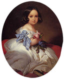 Princess Charlotte of Belgium by Franz Xaver Winterhalter — female oil painting wall art, Neoclassicism