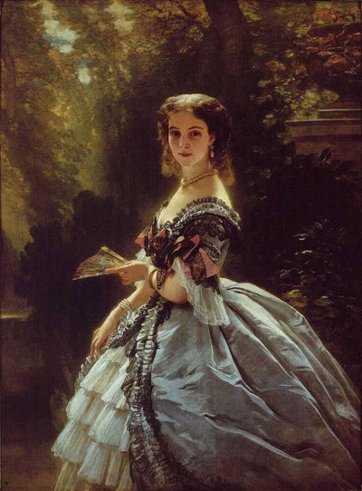 Princess Elizabeth Esperovna Belosselsky in modern living room