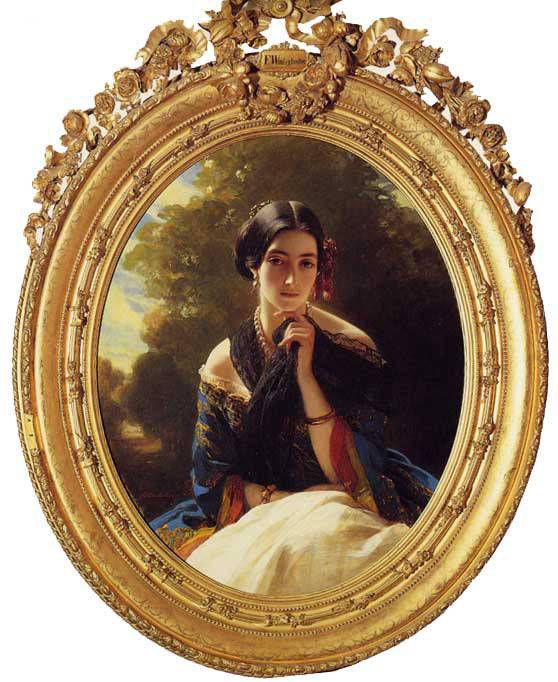 Princess Leonilla of Sayn - Franz Xaver Winterhalter