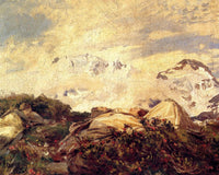 Princess Nouronihar by John Singer Sargent — hand-painted landscape oil painting reproduction on canvas