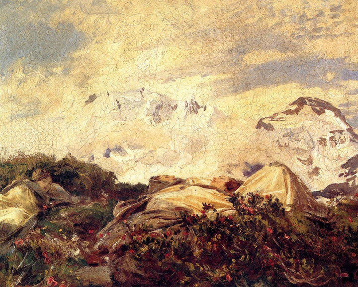 Princess Nouronihar by John Singer Sargent — hand-painted landscape oil painting reproduction on canvas