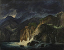 Prometheuslandschaft by Arnold Böcklin — hand-painted eco oil painting reproduction on canvas