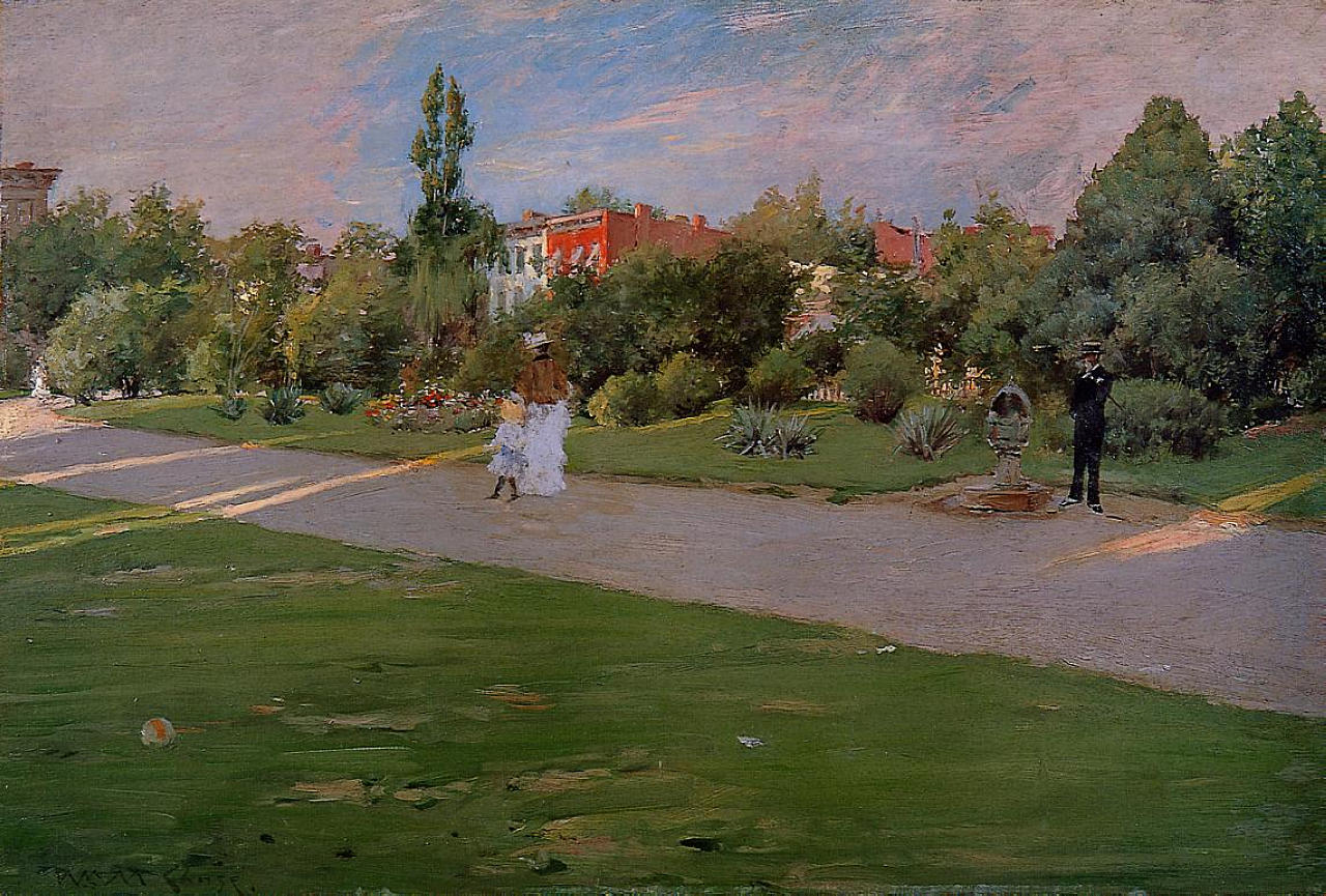 Prospect Park, Brooklyn - William Merritt Chase