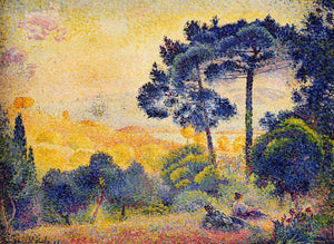 Provence Landscape - Henri-Edmond Cross