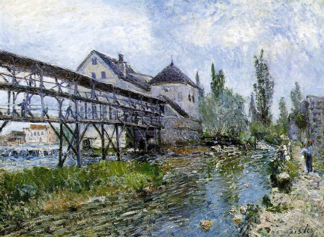 Provencher s Mill at Moret