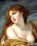 Psyche by Jean-Baptiste Greuze — hand-painted portrait oil painting reproduction on canvas