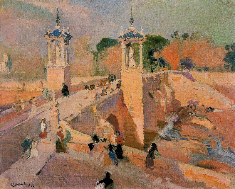 Puente de Real - Joaquín Sorolla