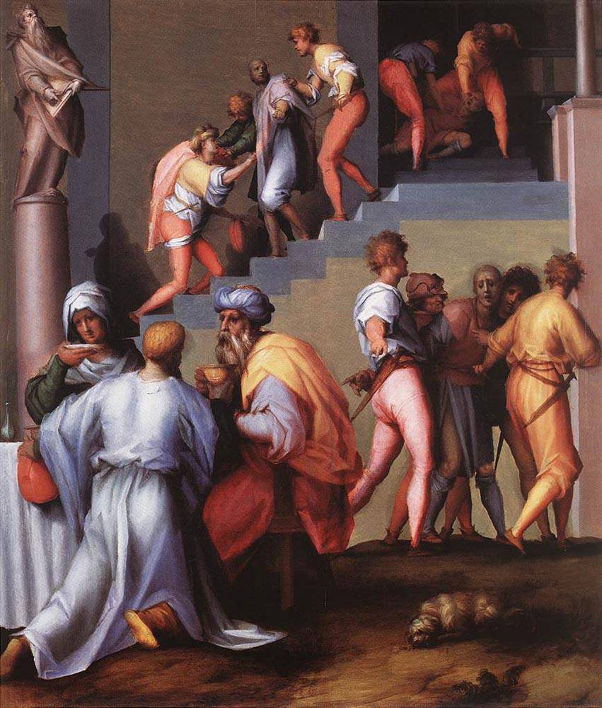 Punishment of the Baker - Jacopo Pontormo