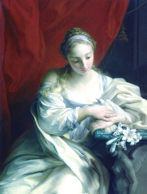 Purity of Heart - Pompeo Batoni