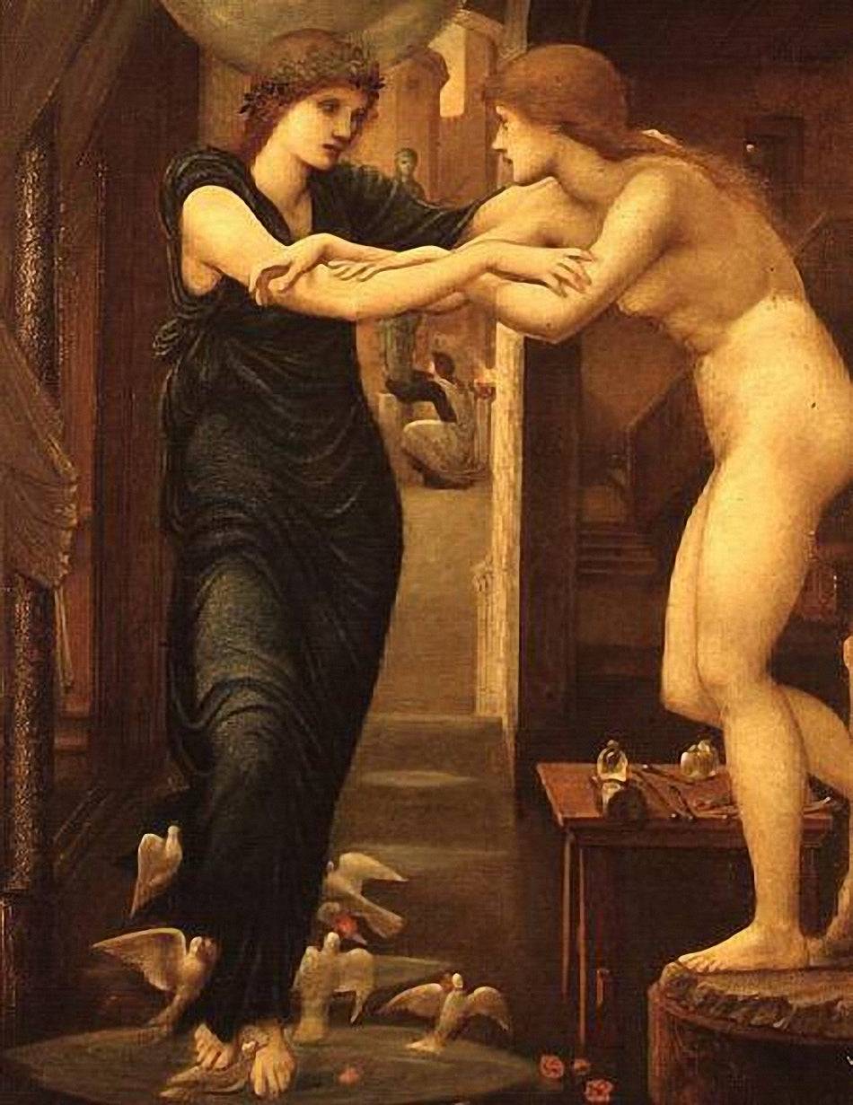 Pygmalion and the Image III: The Godhead Fires - Edward Burne-Jones