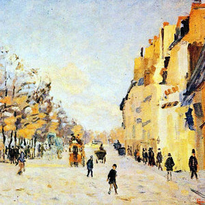 Quai de la Gare, Snow