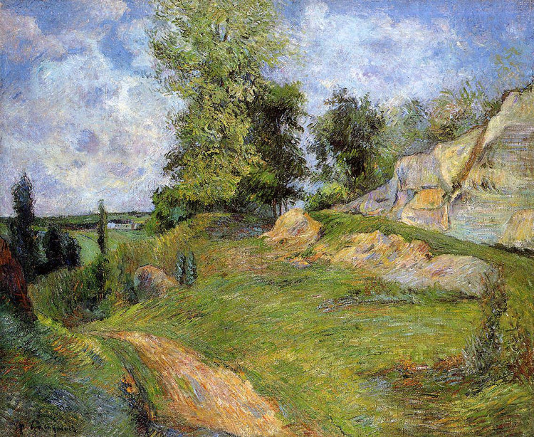 Quarries at Pontoise II - Paul Gauguin