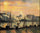 Quay in Rouen Sunset in hallway