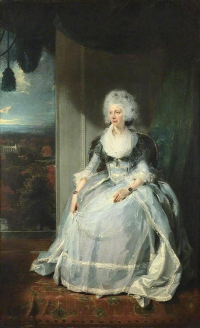 Queen Charlotte by Thomas Lawrence — oil painting reproduction