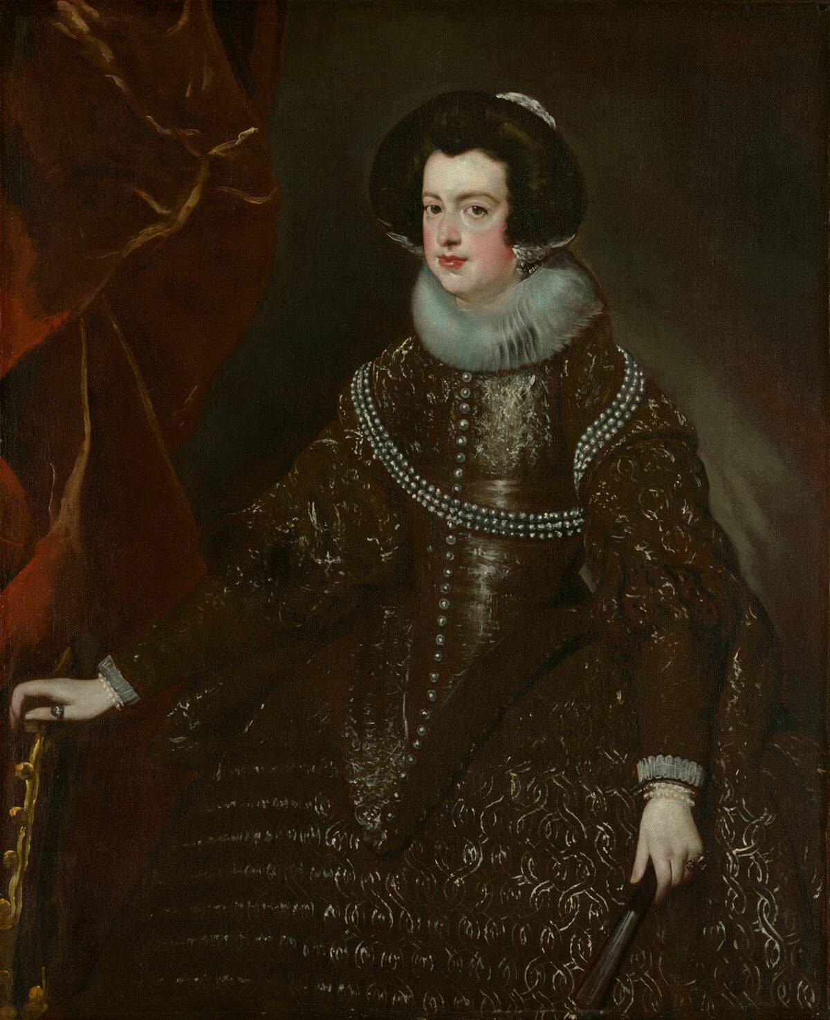 Queen Isabella of Spain wife of Philip IV - Diego Velazquez