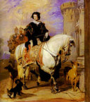 Queen Victoria on Horseback by Edwin Henry Landseer — hand-painted cultural oil painting reproduction on canvas