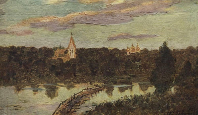 Quiet cloister in home office