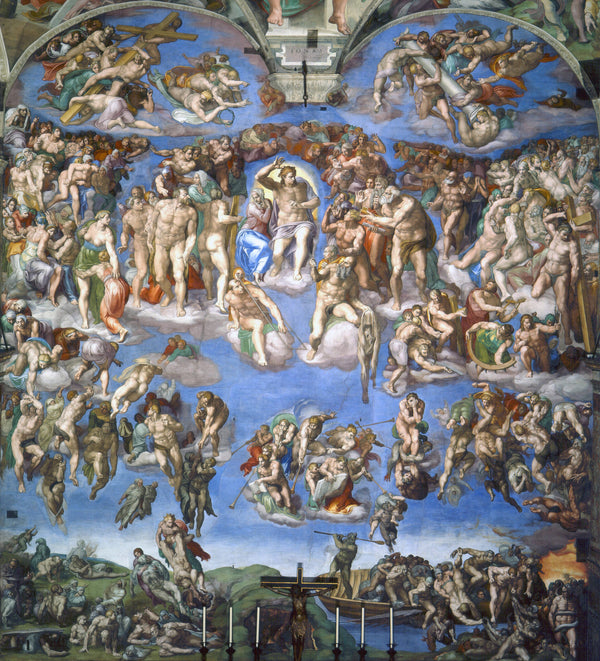 The Last Judgment, by Michelangelo, Fresco, c. 1536–1541