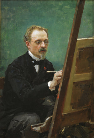 Portrait Of Federico De Madrazo - Raimundo de Madrazo